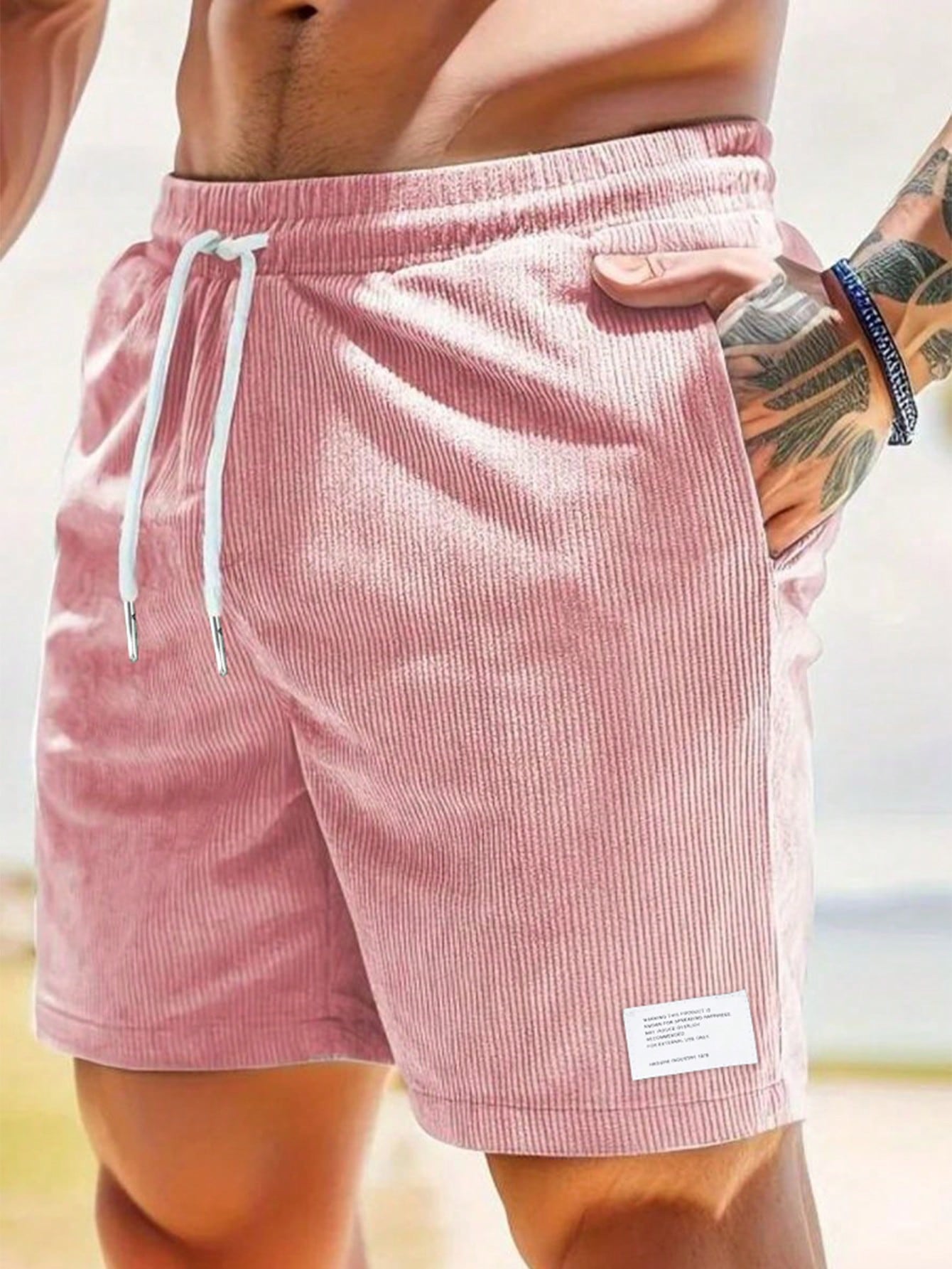 Bettina | Casual Summer Shorts with Drawstring - Navy