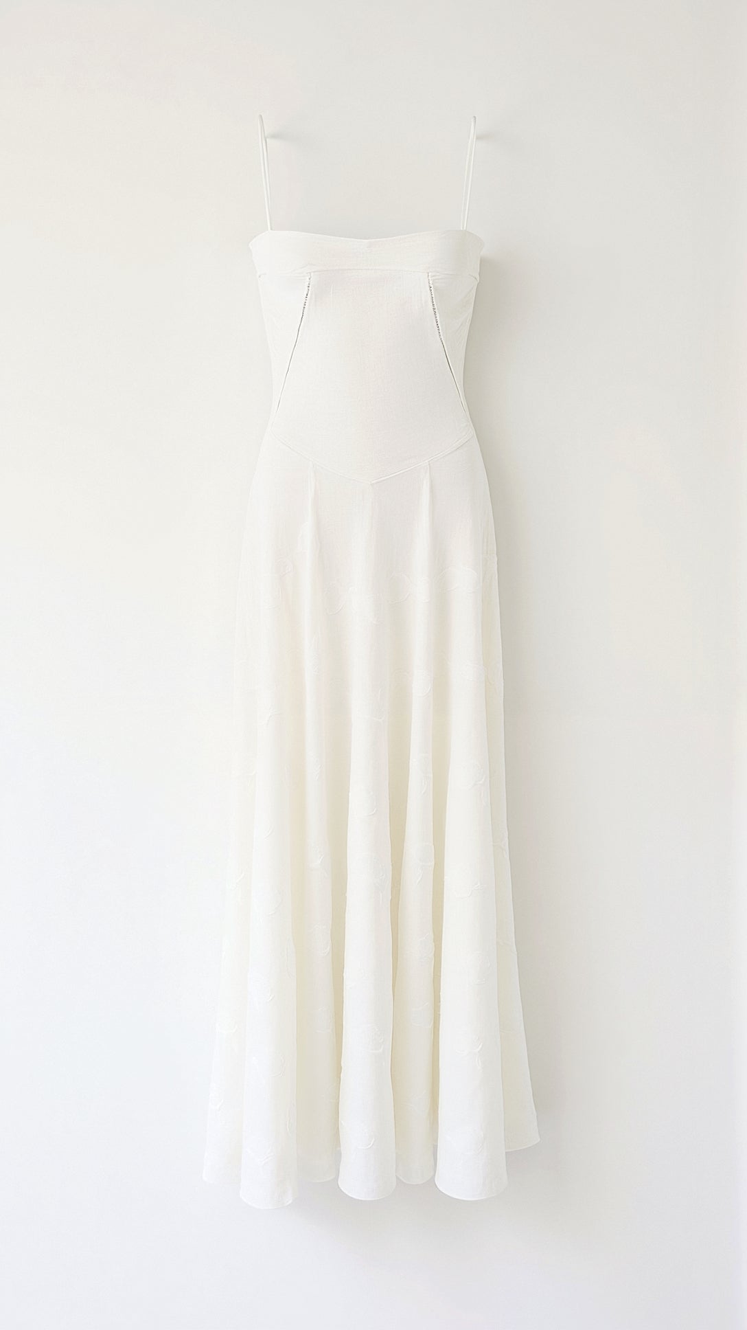 Claire | Slip Maxi Dress - Floral Print Cotton
