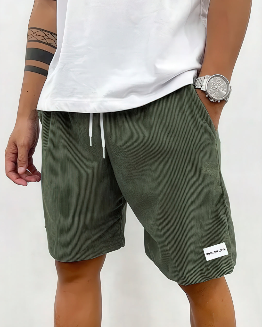 Kasper | Casual Shorts Loose Fit - Beige