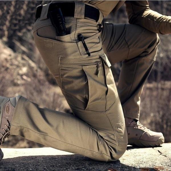 Klaus | Cargo Pants - Tactical Green Cotton for Outdoor Hiking