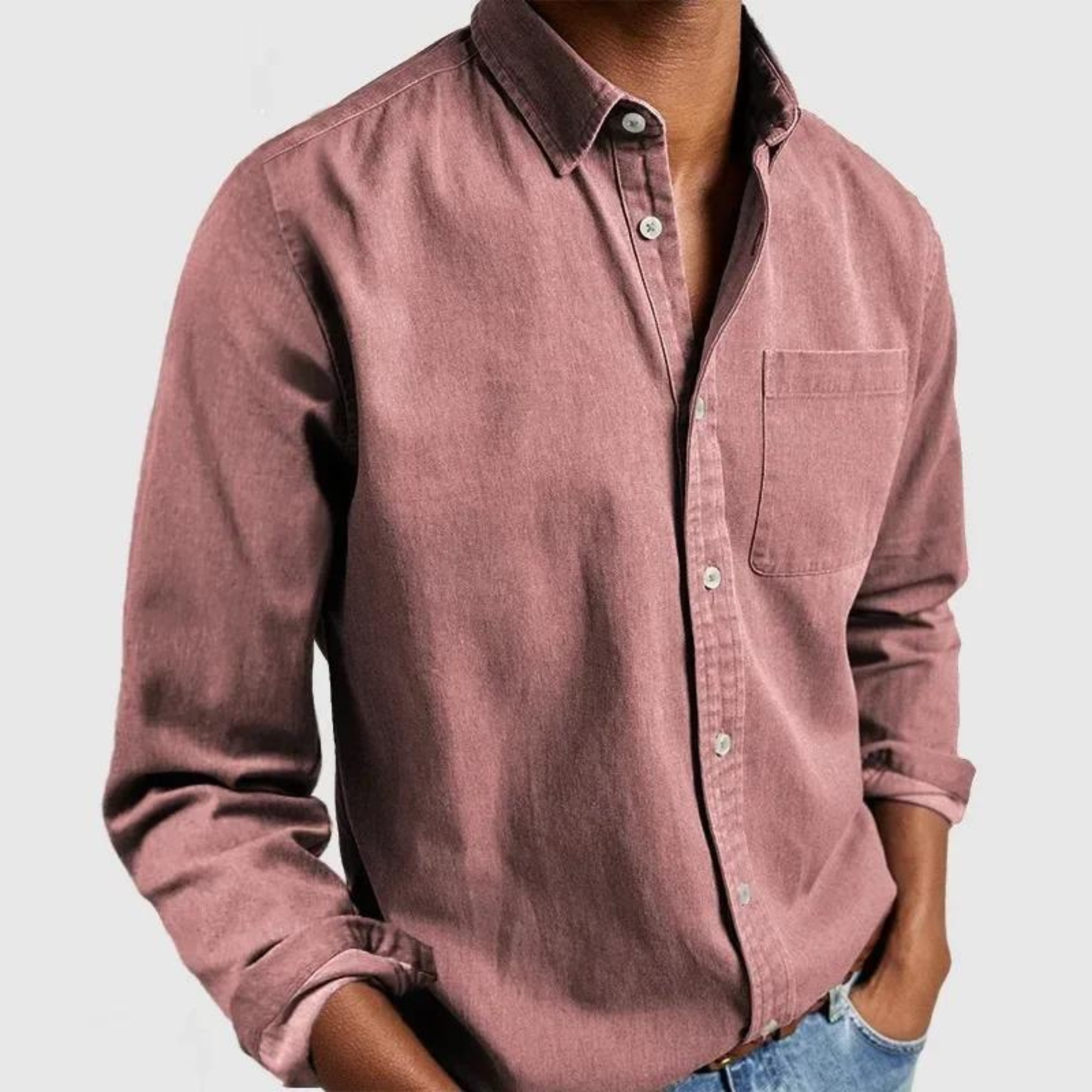 Charles | Elegant versatile shirt - White