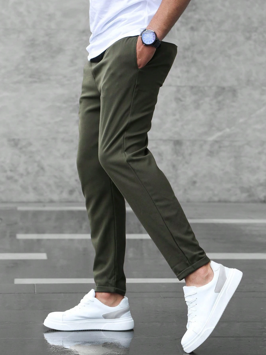 Sebastian | Comfort Pants Stretch Fabric - Black