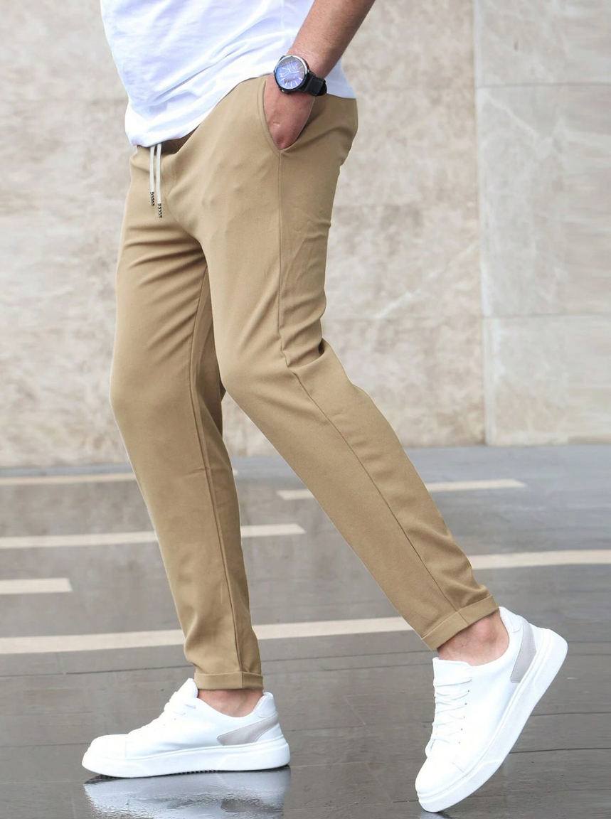 Sebastian | Comfort Pants Stretch Fabric - Black