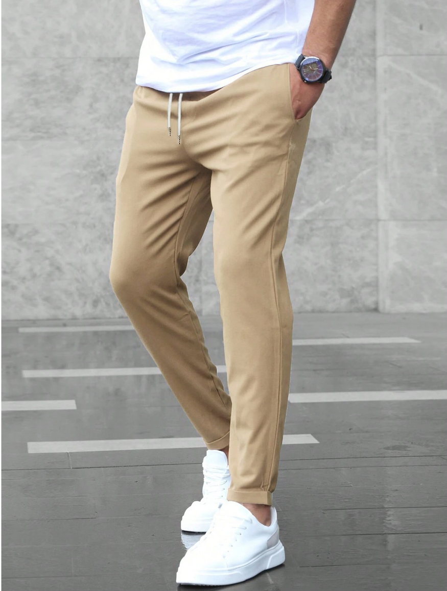 Sebastian | Comfort Pants Stretch Fabric - Black