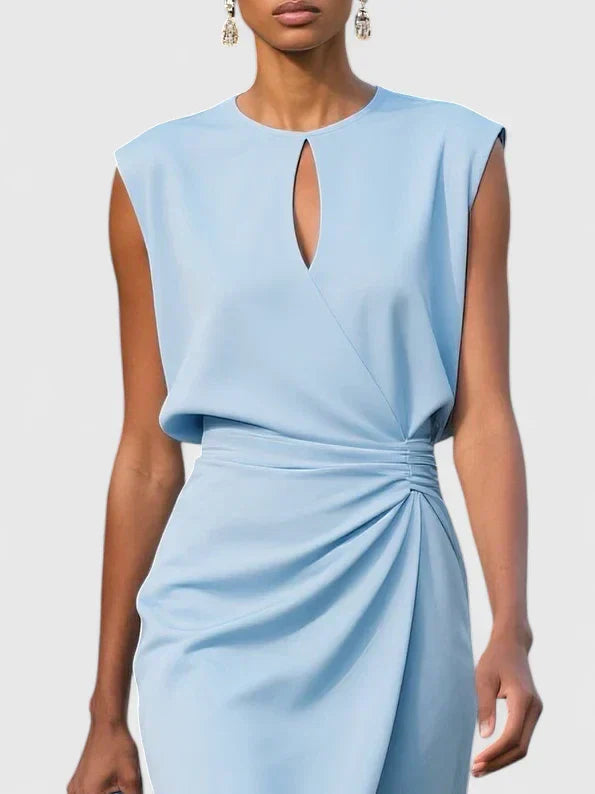 Lisandrah | Sophisticated Dress - Black Silk
