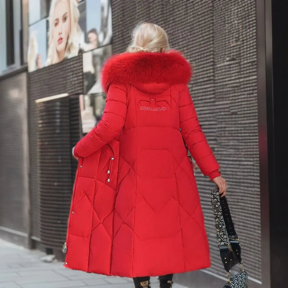 Jessica | Women’s Belted High Neck Puffer Coat