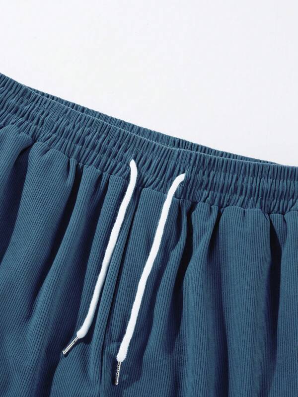 Bettina | Casual Summer Shorts with Drawstring - Navy