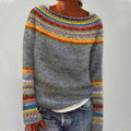 Dorothea | Knit Sweater - Round Neck Casual
