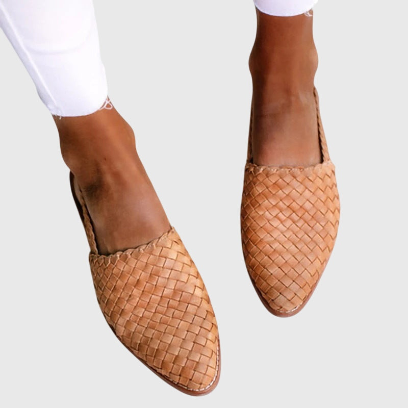 Selene | Orthopedic Sandals - Black Leather