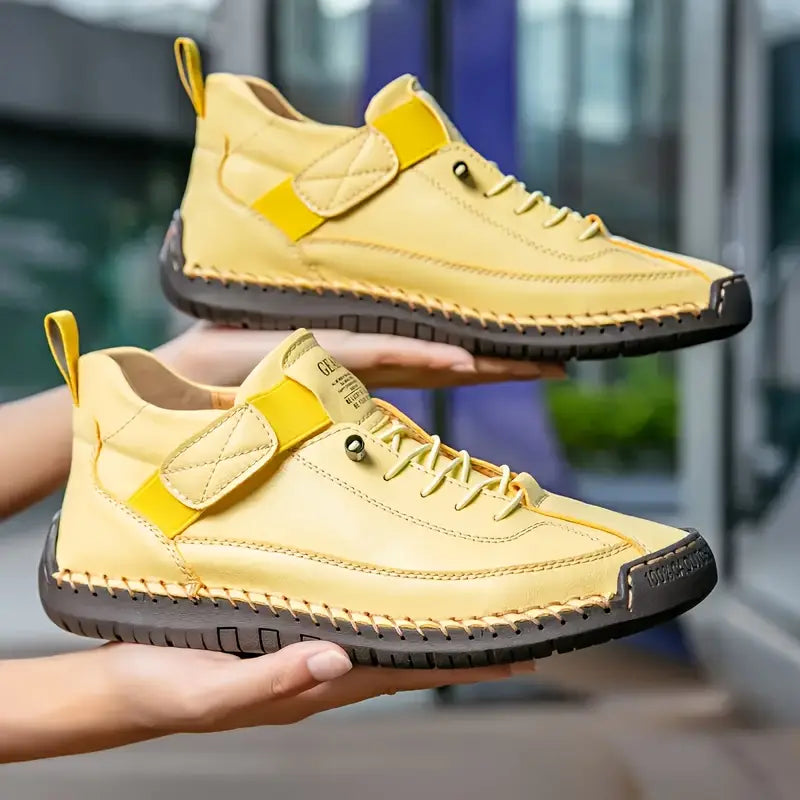 Meya | Orthopedic Sneakers - White Leather