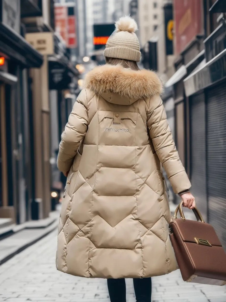 Jessica | Women’s Belted High Neck Puffer Coat