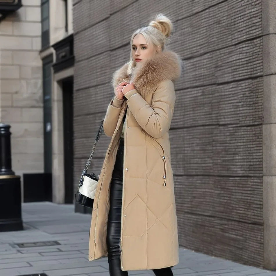 Jessica | Women’s Belted High Neck Puffer Coat