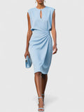 Lisandrah | Sophisticated Dress - Black Silk