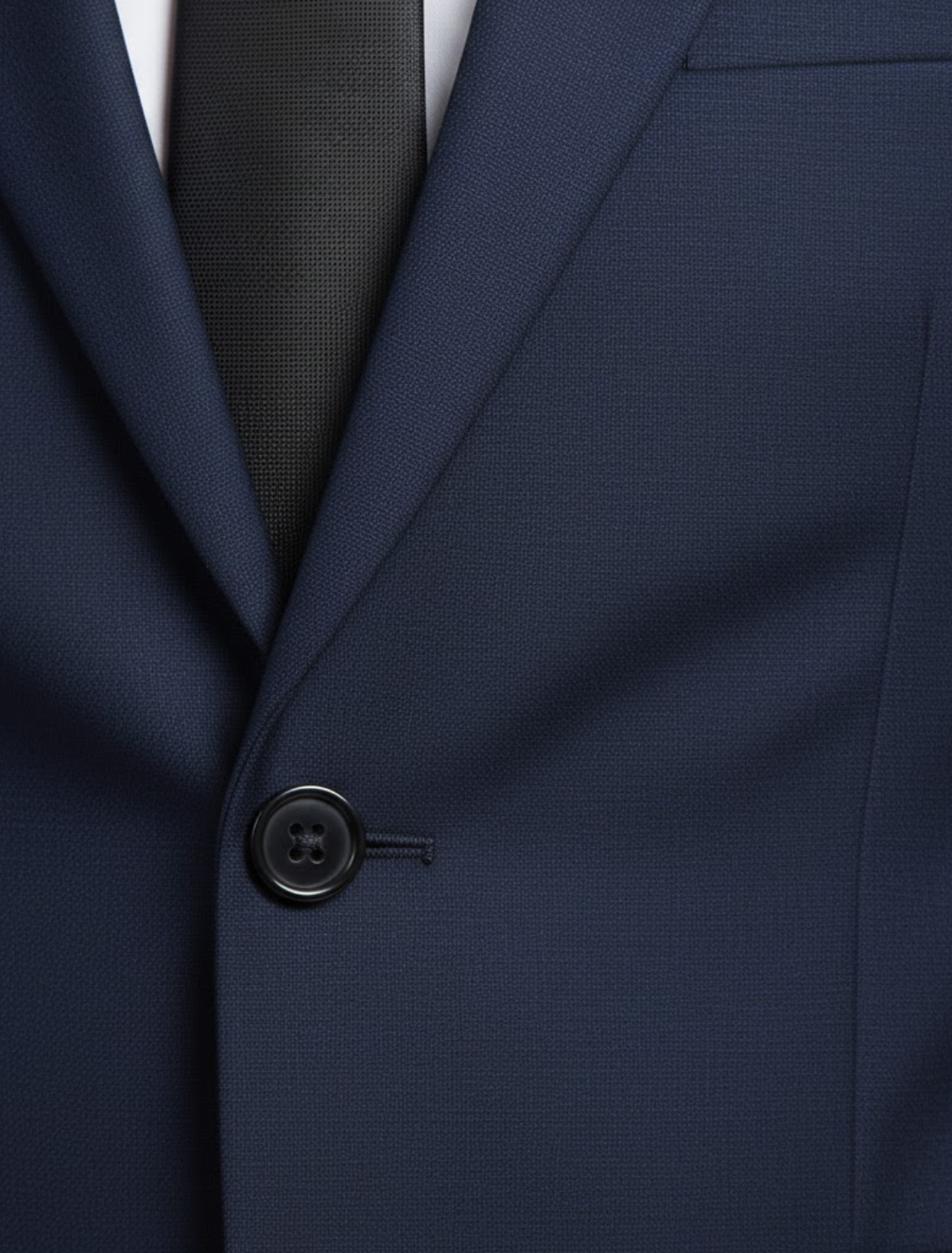 Tristan | Slim Fit Suit - Navy Wool