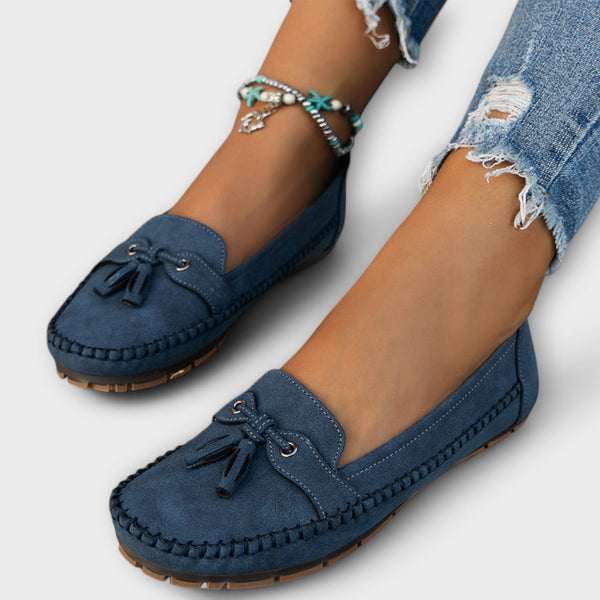 Lise | Orthopaedic Loafers - Black Leather