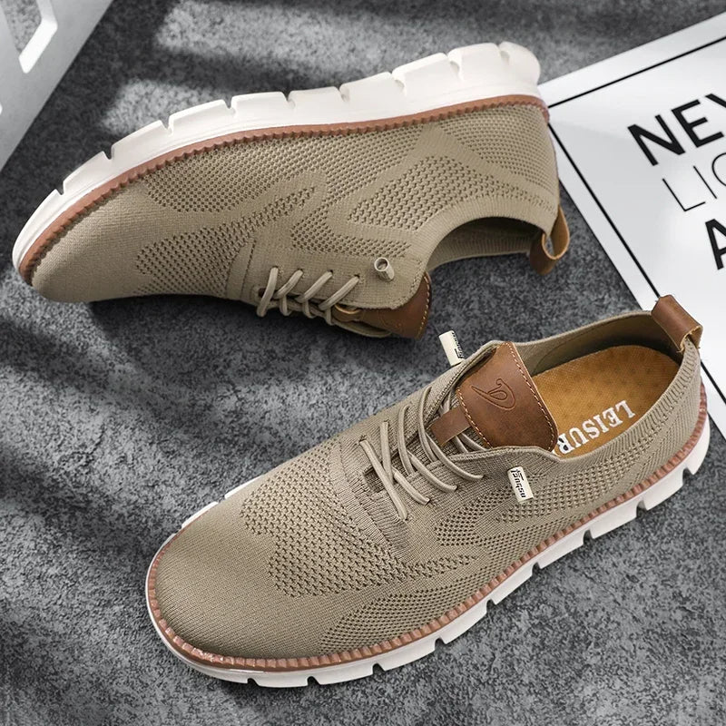 Lyon | Comfortable Shoes - Breathable Black Leather