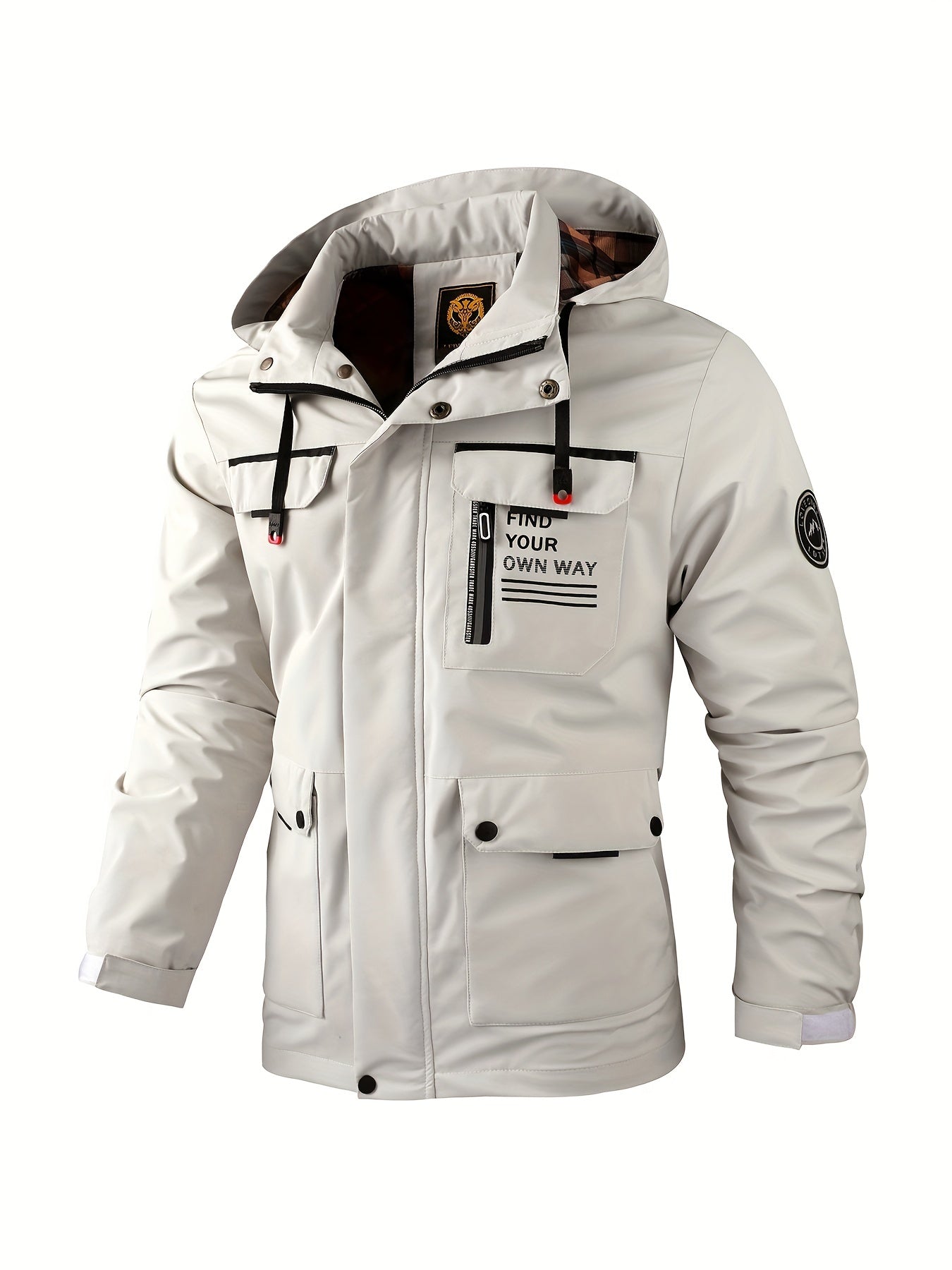 Klaus | Waterproof Winter Jacket with Hood - Black