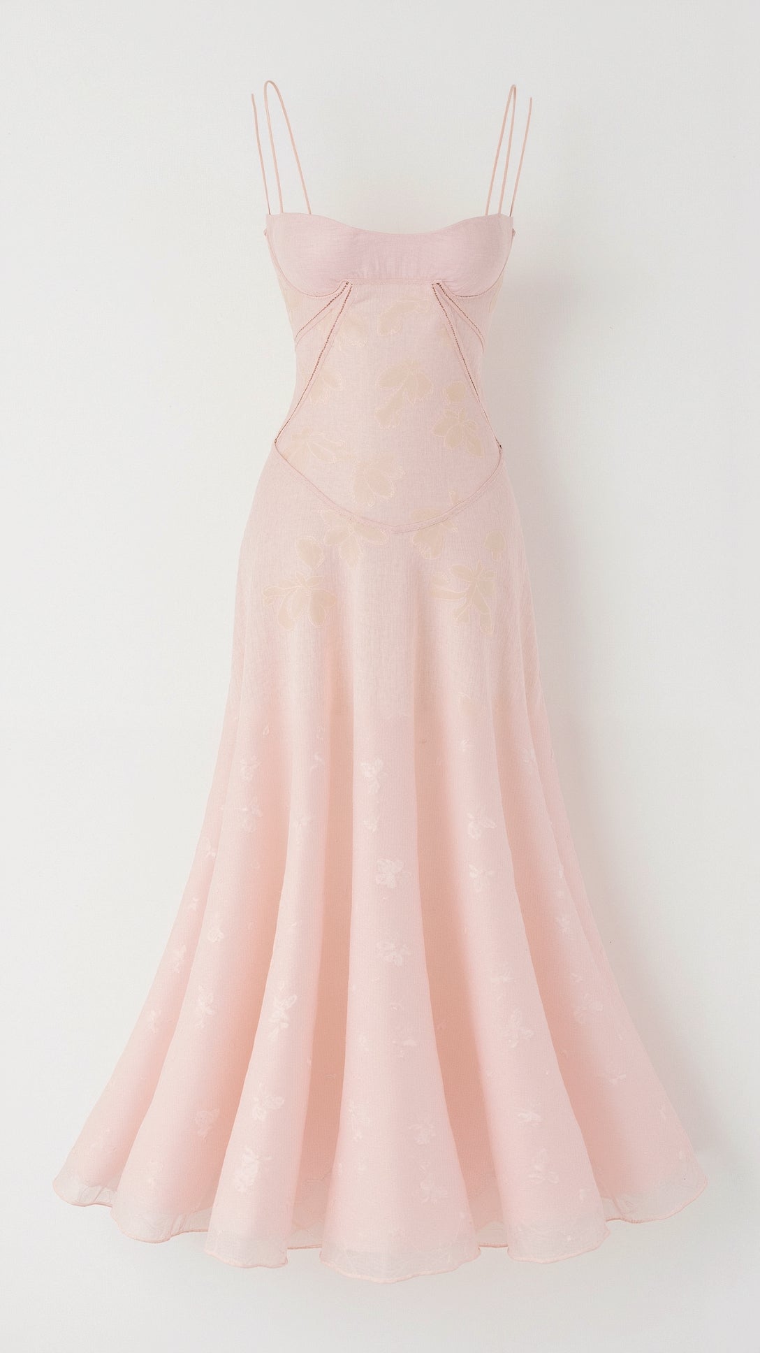 Claire | Slip Maxi Dress - Floral Print Cotton