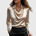 Brooklyn | Elegant Blouse - Silk - White