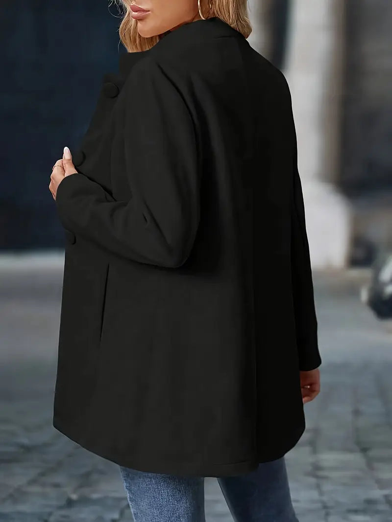 Ashley | Women’s Long Button-Up Autumn Coat