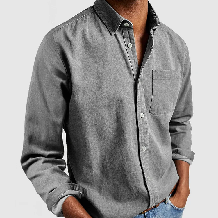 Charles | Elegant versatile shirt - White