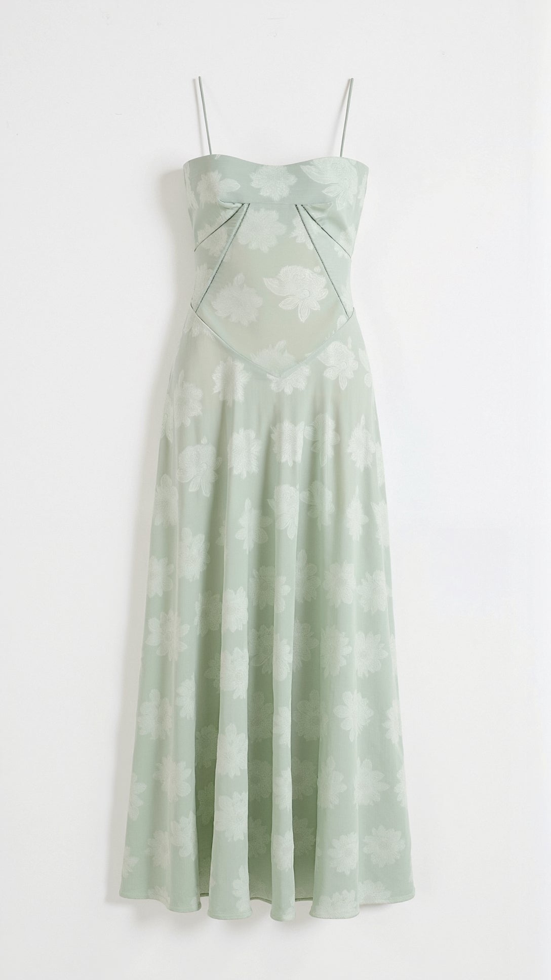 Claire | Slip Maxi Dress - Floral Print Cotton