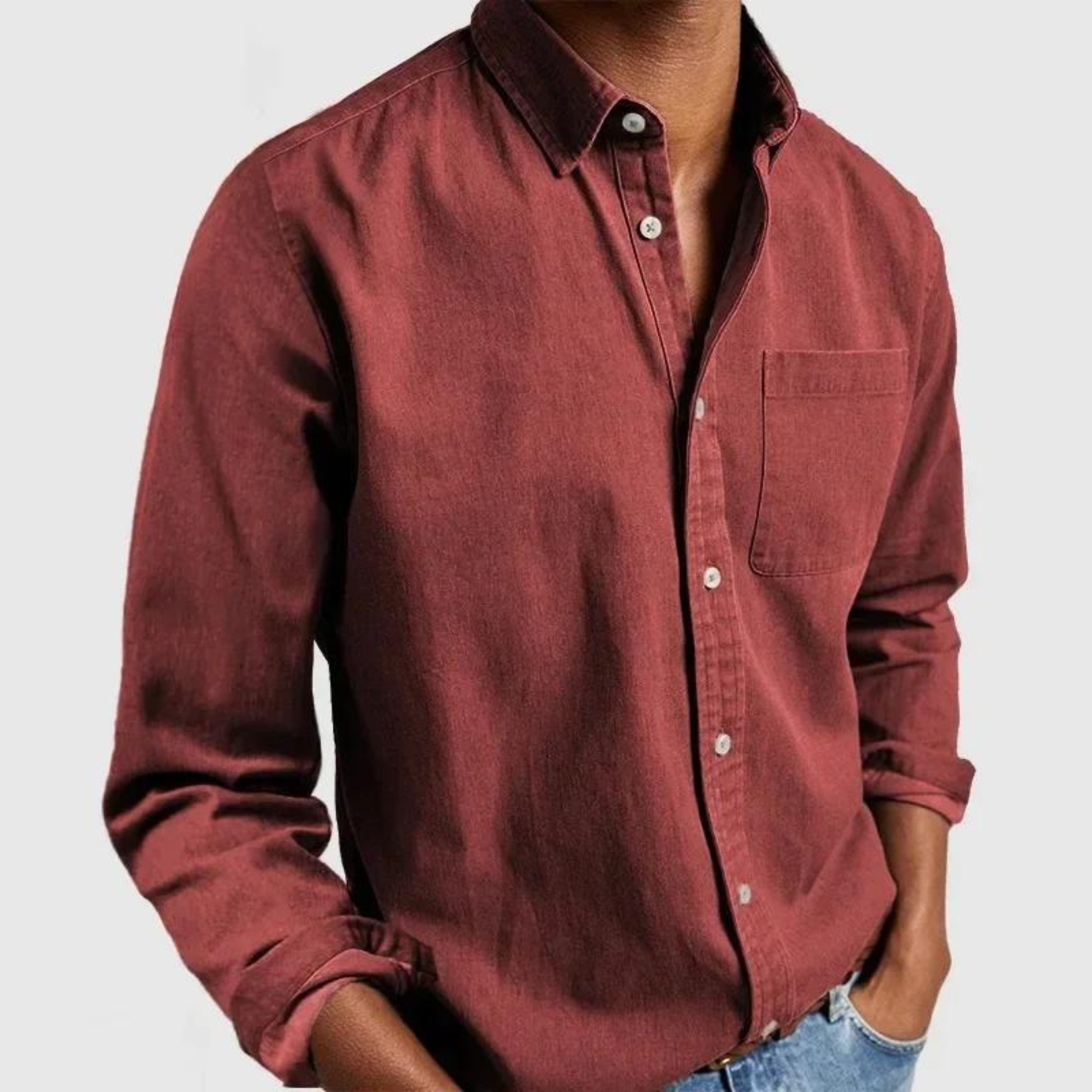 Charles | Elegant versatile shirt - White