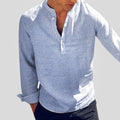 Joachim | Relaxed Linen Shirt - Light Blue