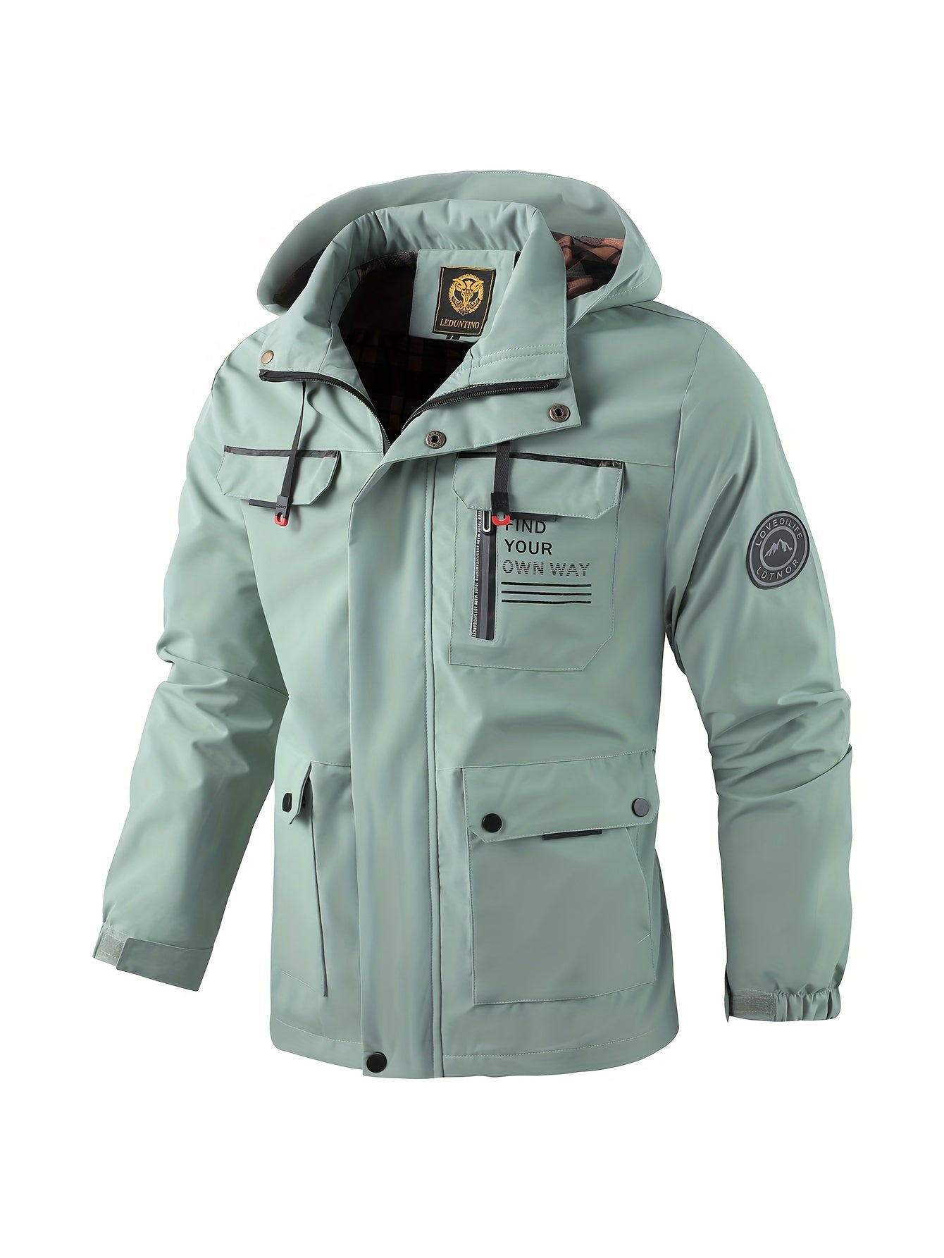 Klaus | Waterproof Winter Jacket with Hood - Black