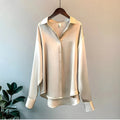 Sienna | Silk Blouse - Cream