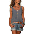 Gisela | Casual Sleeveless Top - Loose Fit
