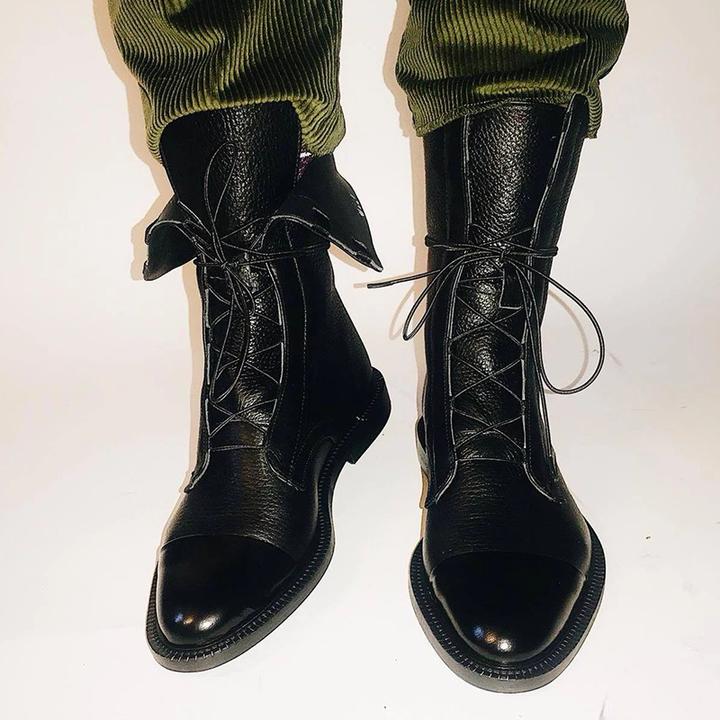Danielle | Women’s Lace-Up Leather Ankle Boots