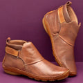 Men's | Orthopedic Autumn Boots - Brown Leather