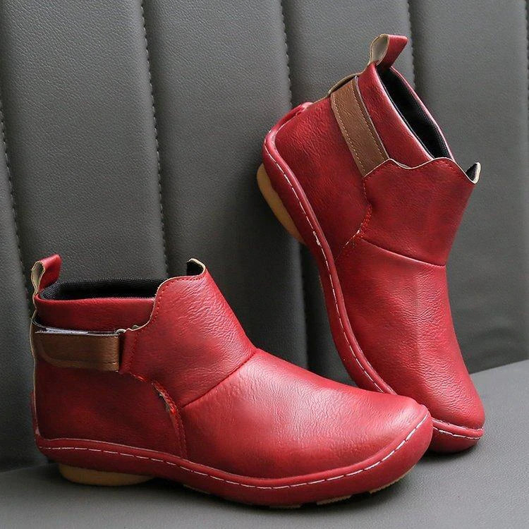 Men's | Orthopedic Autumn Boots - Brown Leather
