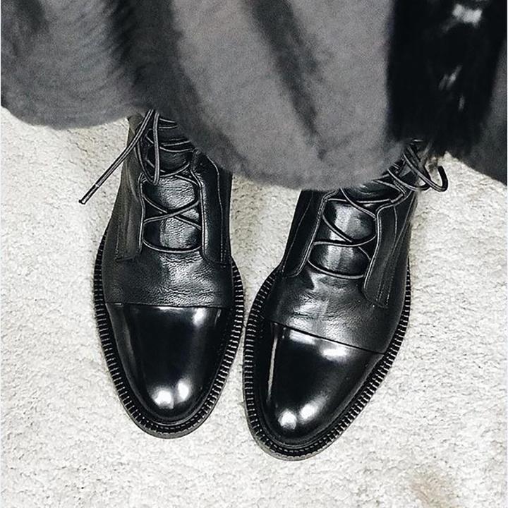 Danielle | Women’s Lace-Up Leather Ankle Boots