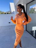 Amelia | Two Piece Set - Tweed