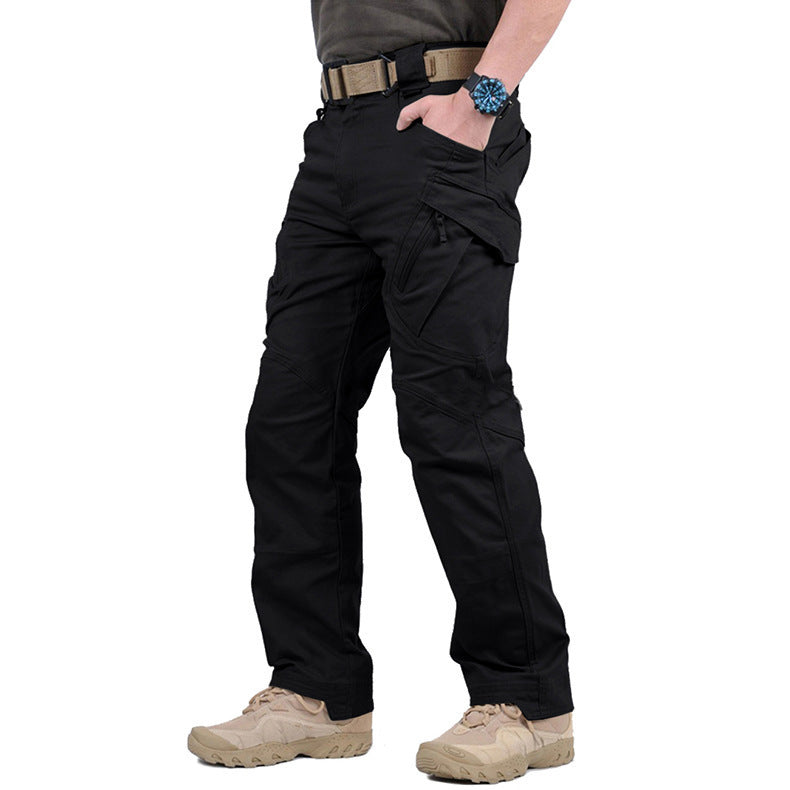 Klaus | Cargo Pants - Tactical Green Cotton for Outdoor Hiking