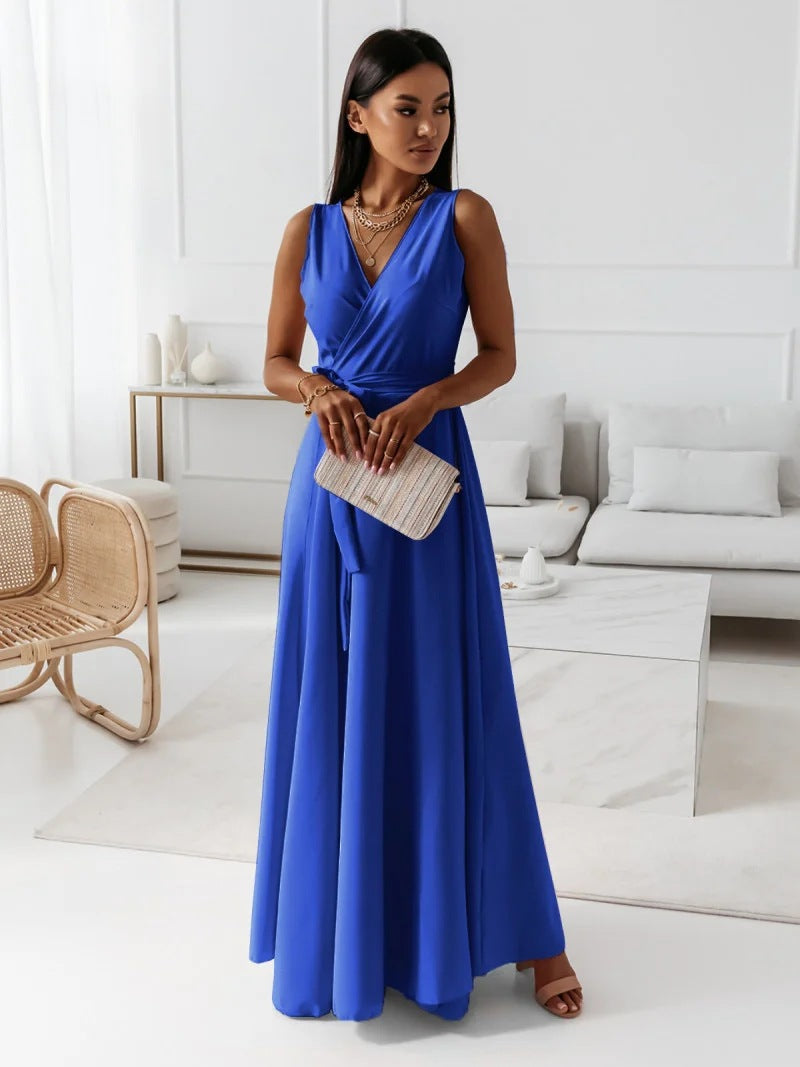 Charlotte | Maxi Dress Wrap Style - Floral Print