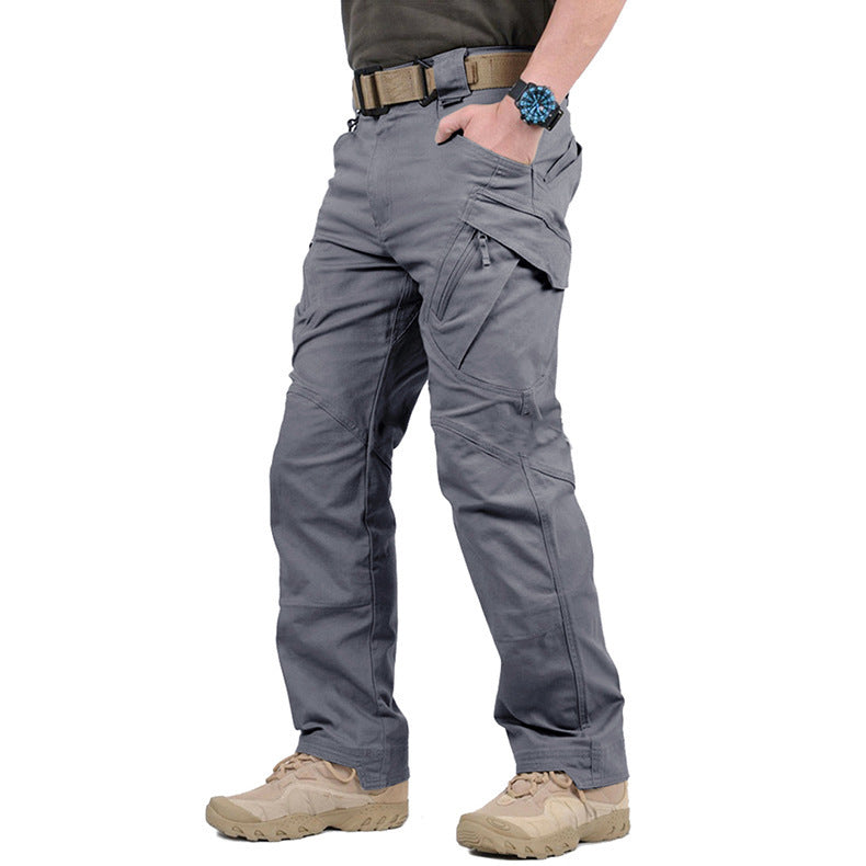 Klaus | Cargo Pants - Tactical Green Cotton for Outdoor Hiking