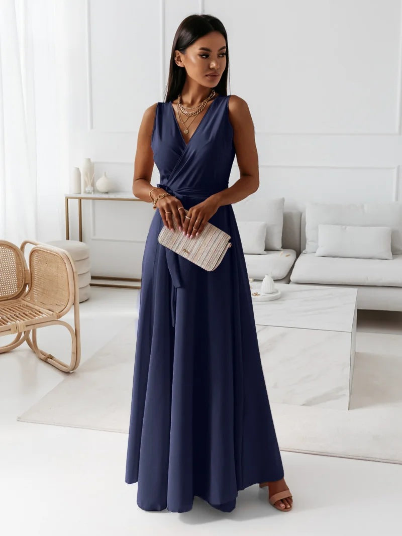 Charlotte | Maxi Dress Wrap Style - Floral Print