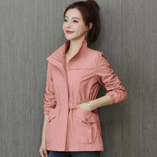 Catherine | Lightweight Waterproof Trench Coat - Beige