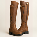Charlotte | Waterproof Boots - Black Leather
