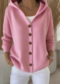 Zoey | Elegant Cardigan - Cashmere Blend - Light Grey