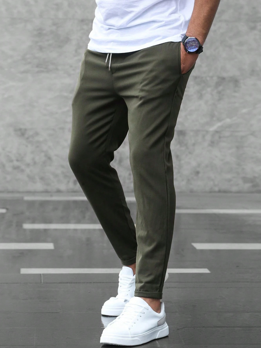 Sebastian | Comfort Pants Stretch Fabric - Black