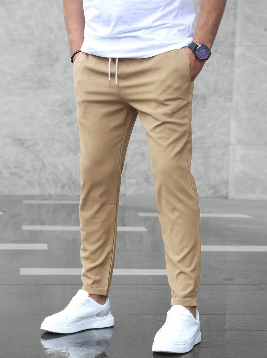 Sebastian | Comfort Pants Stretch Fabric - Black