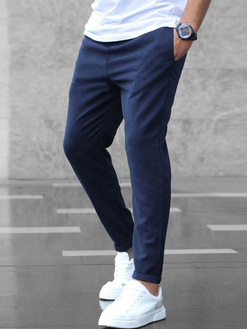 Sebastian | Comfort Pants Stretch Fabric - Black