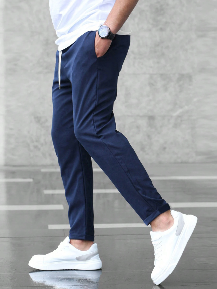 Sebastian | Comfort Pants Stretch Fabric - Black