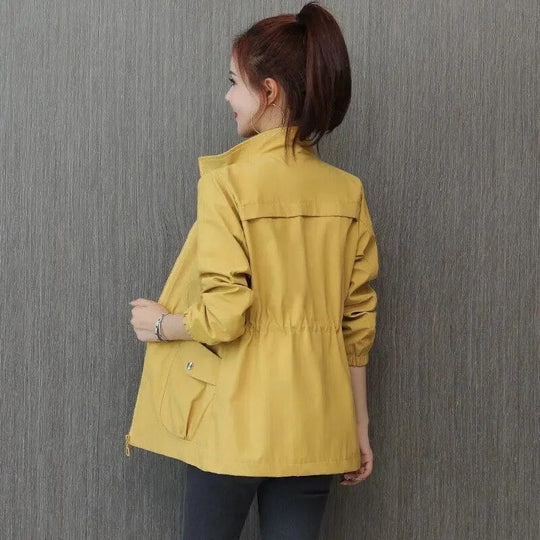 Catherine | Lightweight Waterproof Trench Coat - Beige