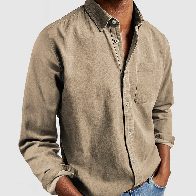 Charles | Elegant versatile shirt - White