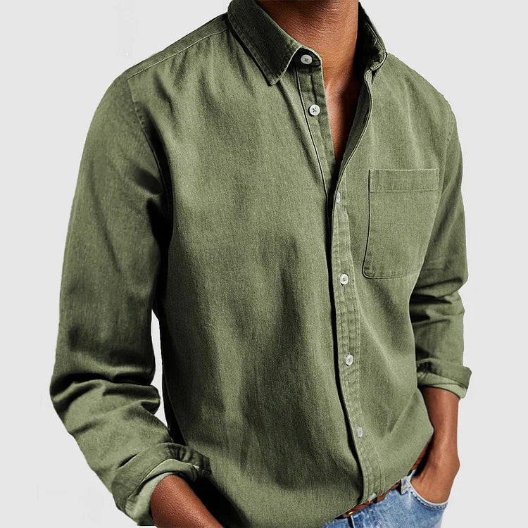 Charles | Elegant versatile shirt - White
